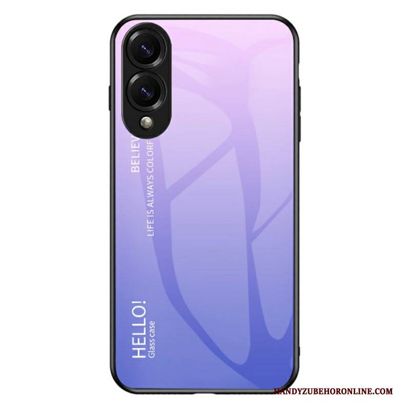 Hülle Samsung Galaxy S25 5g Edge Handyhülle Gehärtetes Glas