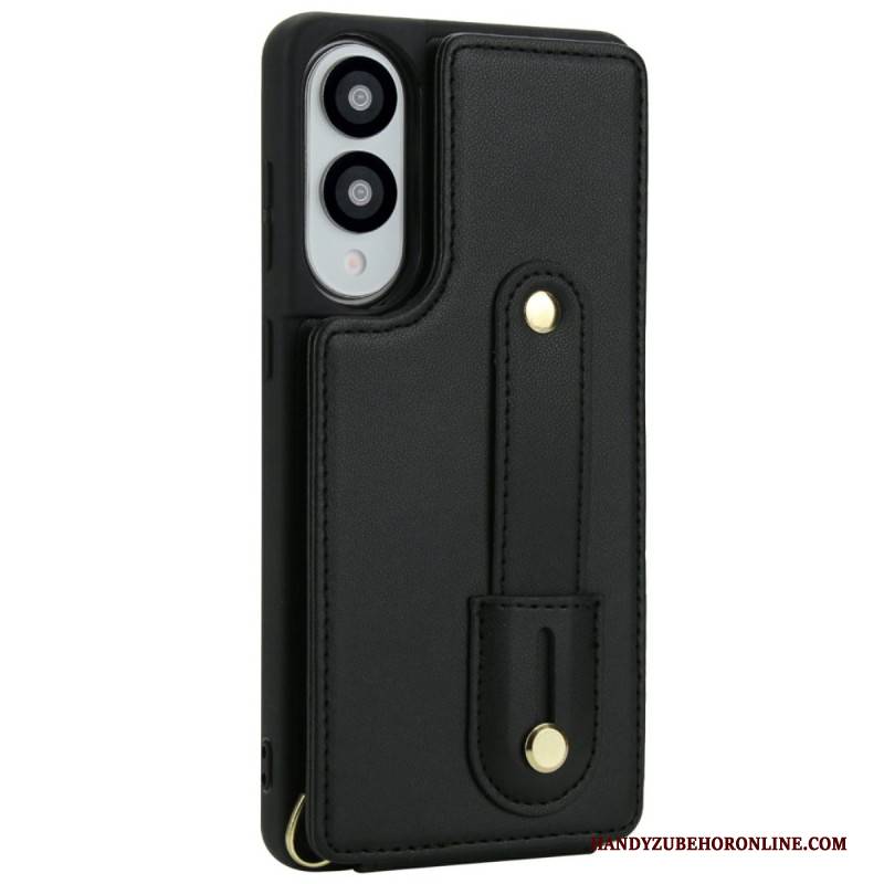 Hülle Samsung Galaxy S25 5g Edge Handyhülle Kartenhalter Mit Tragegurt Und Schultergurt