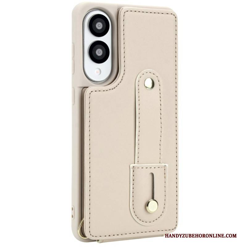 Hülle Samsung Galaxy S25 5g Edge Handyhülle Kartenhalter Mit Tragegurt Und Schultergurt