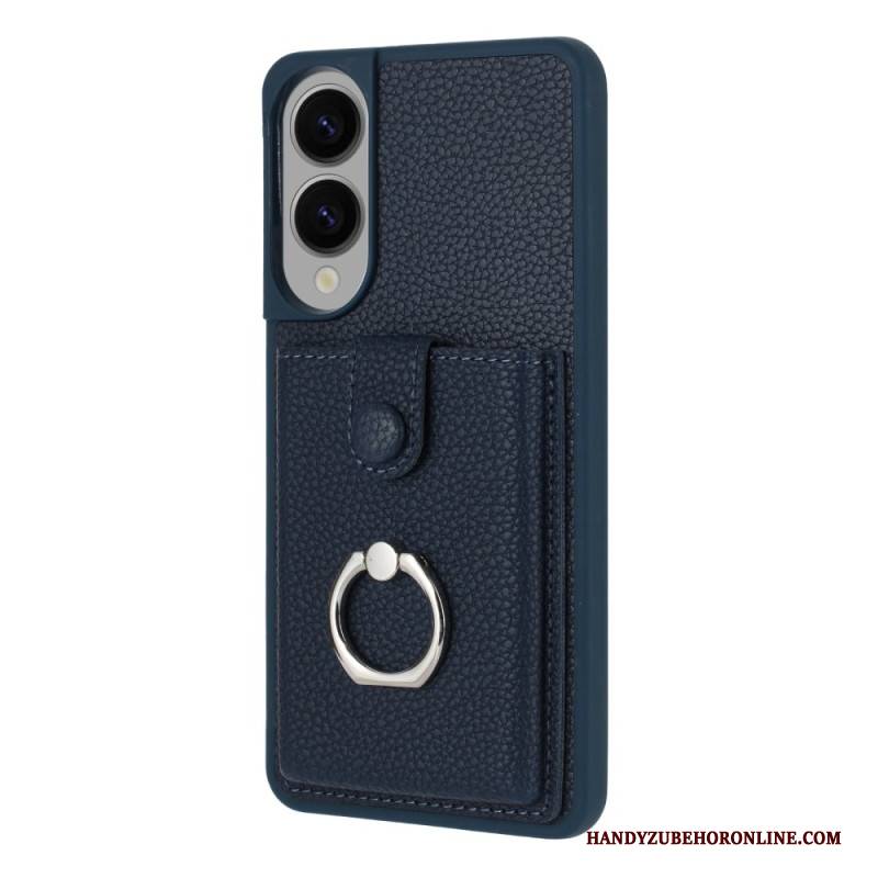 Hülle Samsung Galaxy S25 5g Edge Handyhülle Ring- Und Kartenhalter