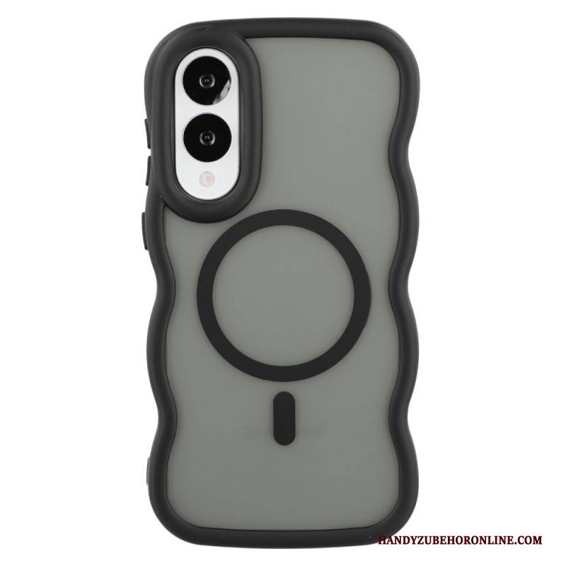 Hülle Samsung Galaxy S25 5g Edge Magsafe-kompatibles Ripple-design