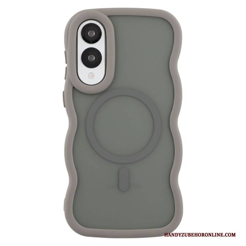 Hülle Samsung Galaxy S25 5g Edge Magsafe-kompatibles Ripple-design