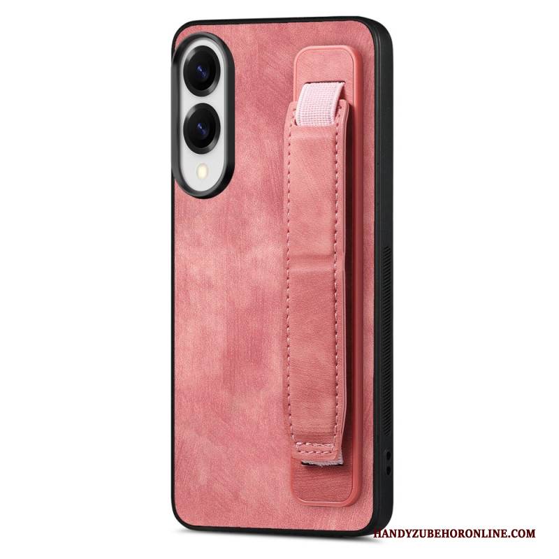 Hülle Samsung Galaxy S25 5g Edge Retro-stil Mit Stativgurt