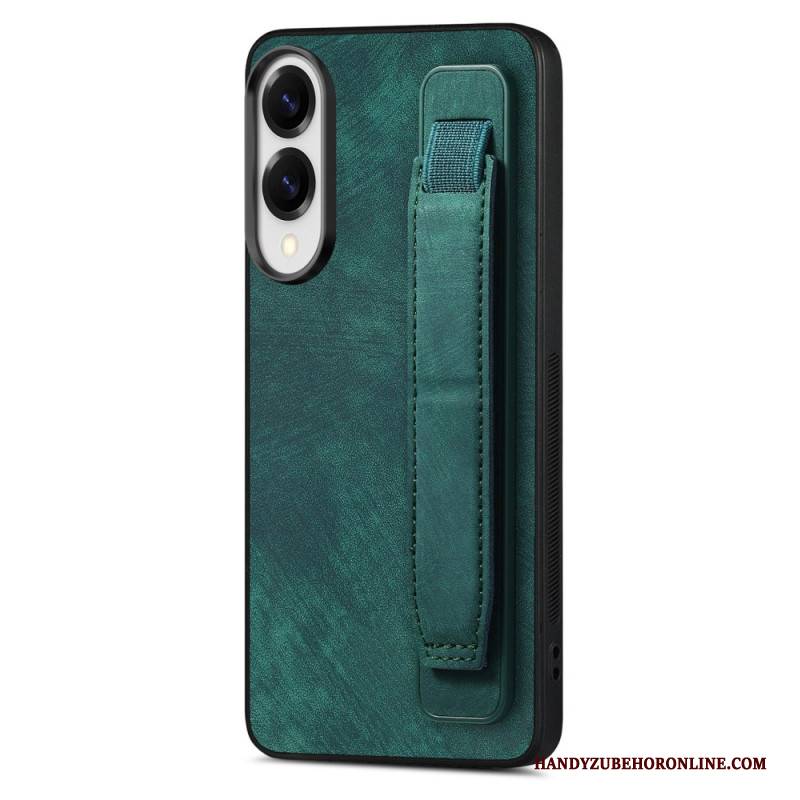 Hülle Samsung Galaxy S25 5g Edge Retro-stil Mit Stativgurt