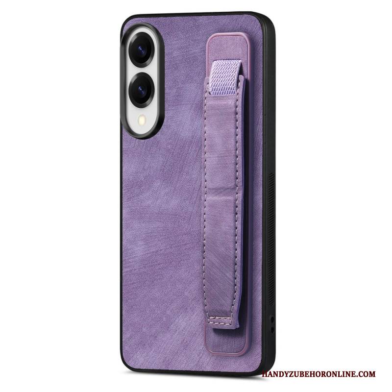 Hülle Samsung Galaxy S25 5g Edge Retro-stil Mit Stativgurt