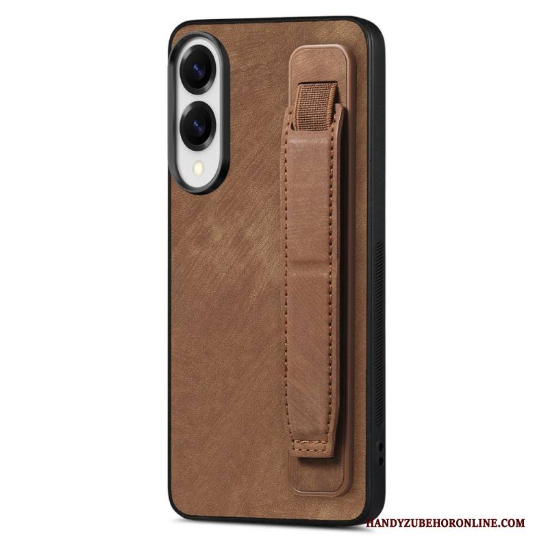 Hülle Samsung Galaxy S25 5g Edge Retro-stil Mit Stativgurt