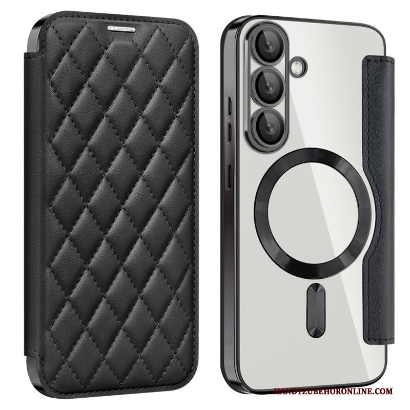 Hülle Samsung Galaxy S25 5g Gesteppt Kompatibel Mit Magsafe