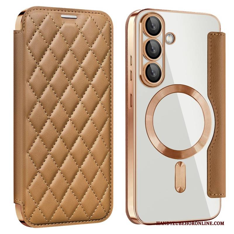 Hülle Samsung Galaxy S25 5g Gesteppt Kompatibel Mit Magsafe