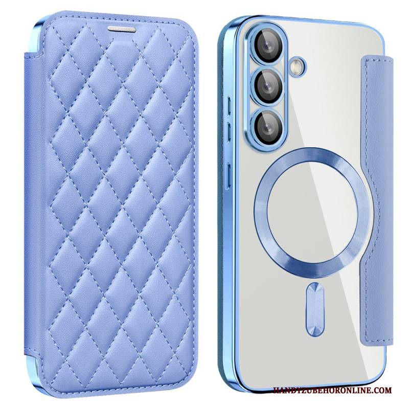 Hülle Samsung Galaxy S25 5g Gesteppt Kompatibel Mit Magsafe