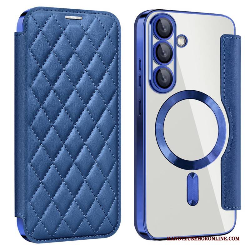 Hülle Samsung Galaxy S25 5g Gesteppt Kompatibel Mit Magsafe