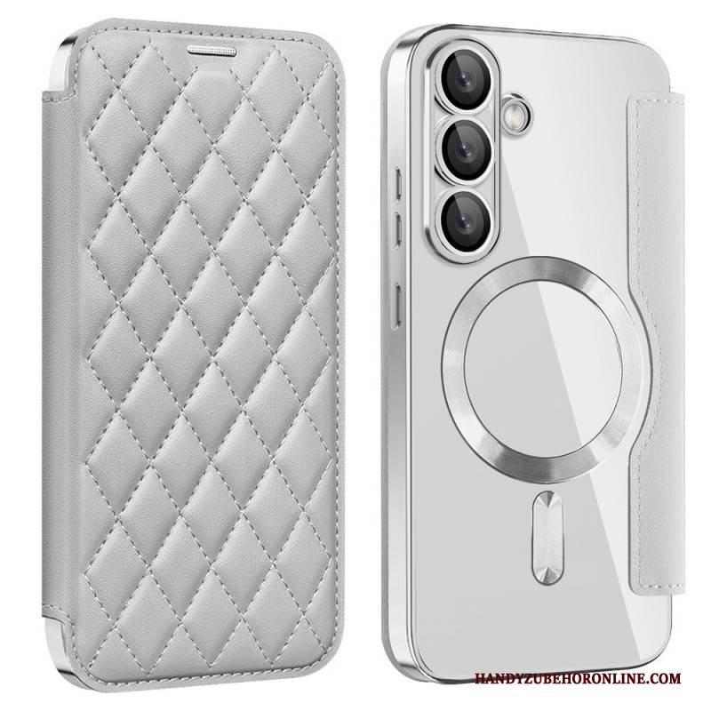 Hülle Samsung Galaxy S25 5g Gesteppt Kompatibel Mit Magsafe