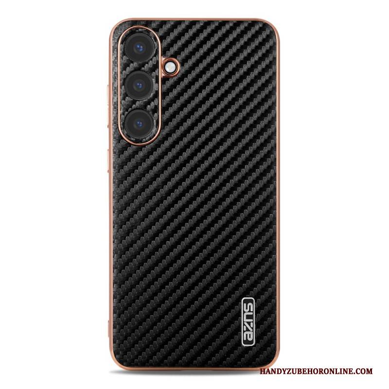 Hülle Samsung Galaxy S25 5g Handyhülle Carbonfaser-optik