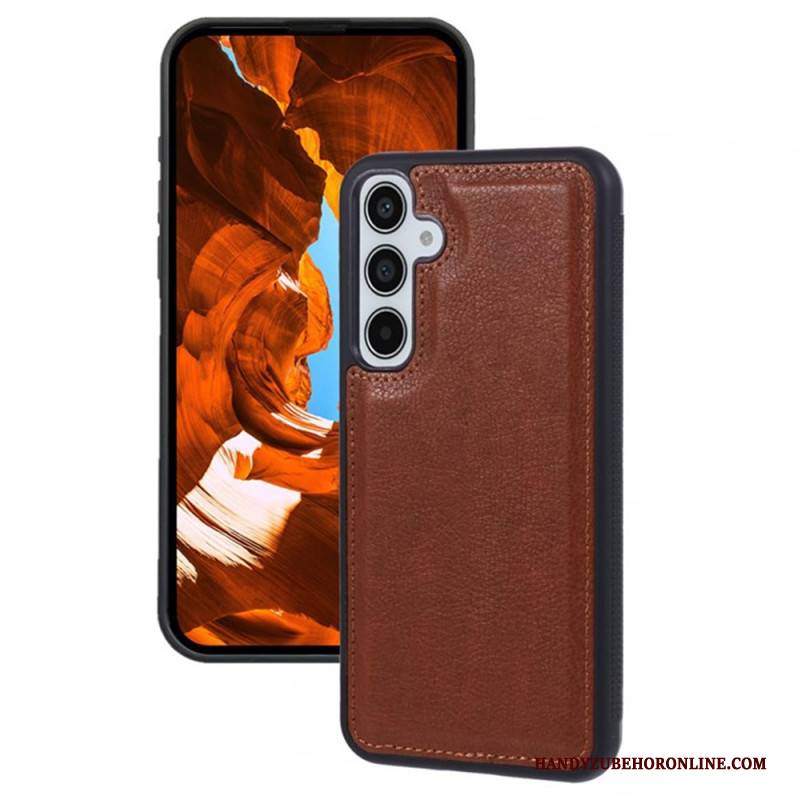 Hülle Samsung Galaxy S25 5g Kalbslederstruktur