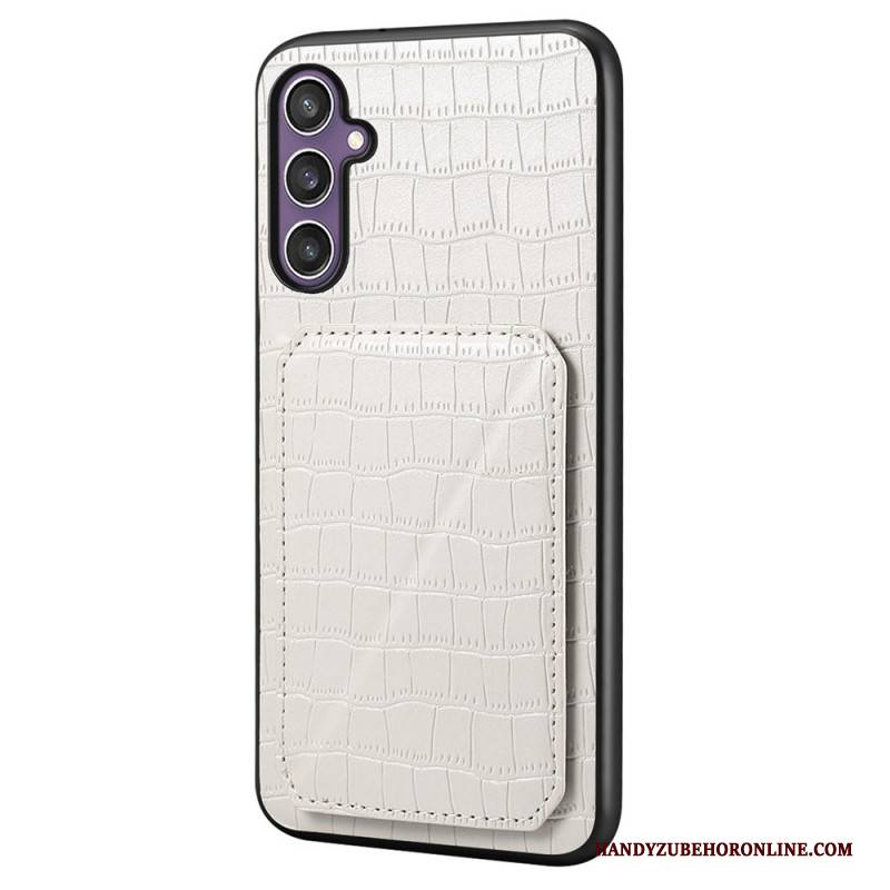 Hülle Samsung Galaxy S25 5g Kartenhalter Mit Krokodil-optik