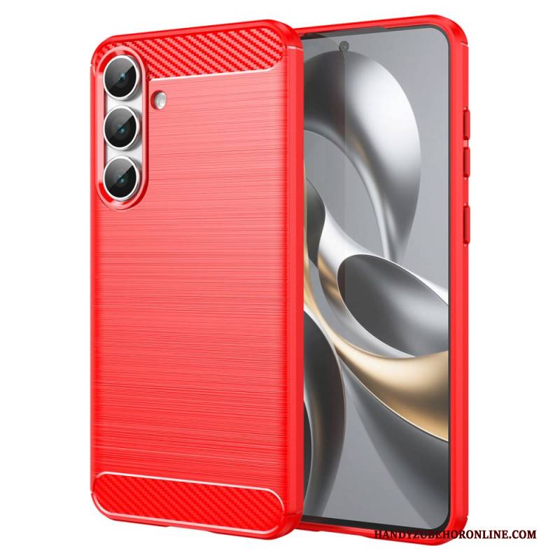 Hülle Samsung Galaxy S25 Fe Gebürstete Kohlefaser