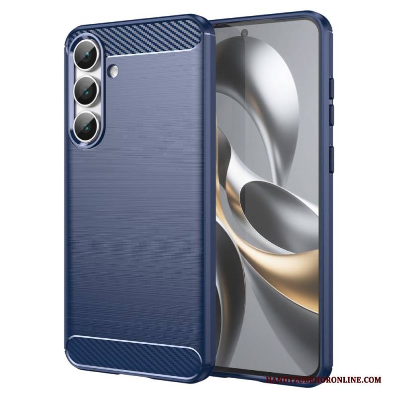 Hülle Samsung Galaxy S25 Fe Gebürstete Kohlefaser