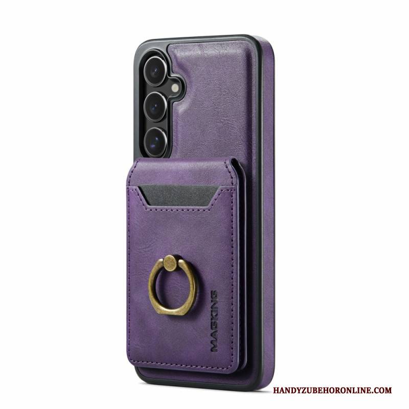 Hülle Samsung Galaxy S25 Fe Handyhülle Abnehmbarer Magnetischer Kartenhalter