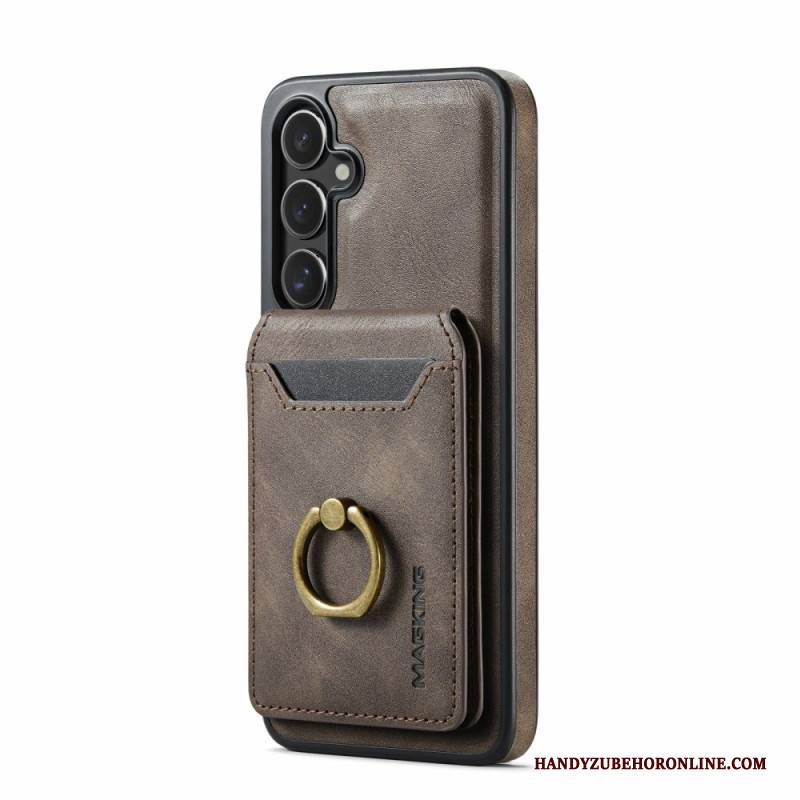 Hülle Samsung Galaxy S25 Fe Handyhülle Abnehmbarer Magnetischer Kartenhalter