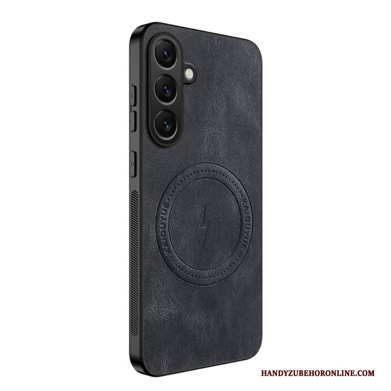 Hülle Samsung Galaxy S25 Fe Handyhülle Magsafe Nappa-leder-effekt