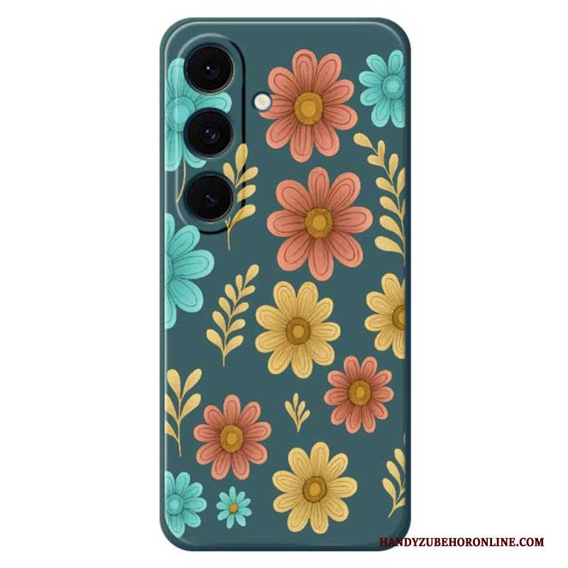 Hülle Samsung Galaxy S25 Fe Handyhülle Silikon Mit Blume