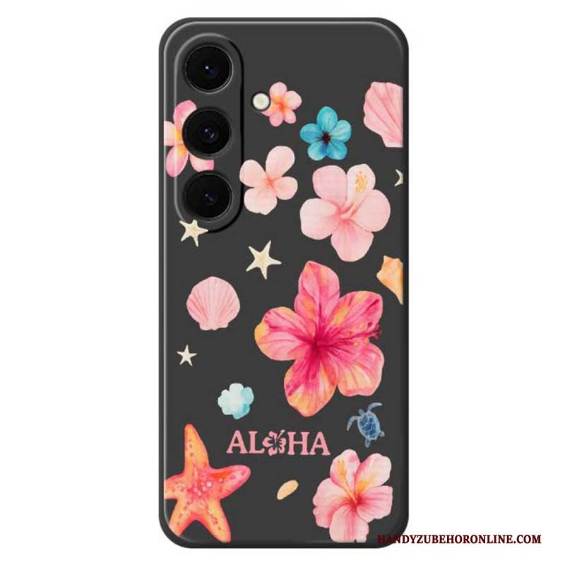 Hülle Samsung Galaxy S25 Fe Handyhülle Silikon Mit Blumenmuster