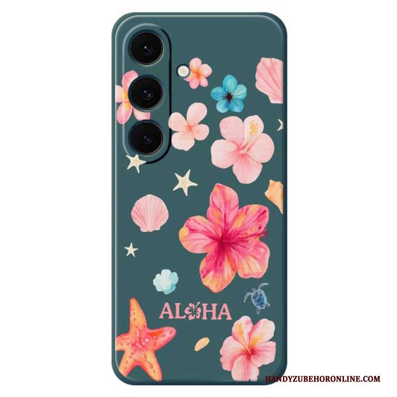 Hülle Samsung Galaxy S25 Fe Handyhülle Silikon Mit Blumenmuster