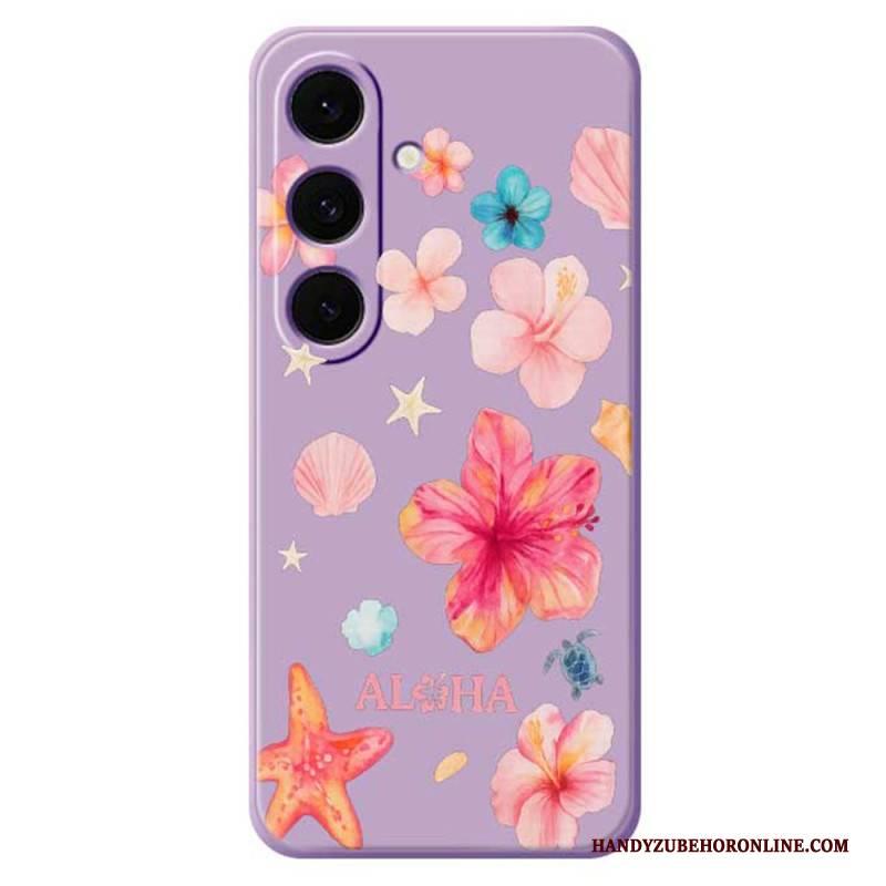 Hülle Samsung Galaxy S25 Fe Handyhülle Silikon Mit Blumenmuster