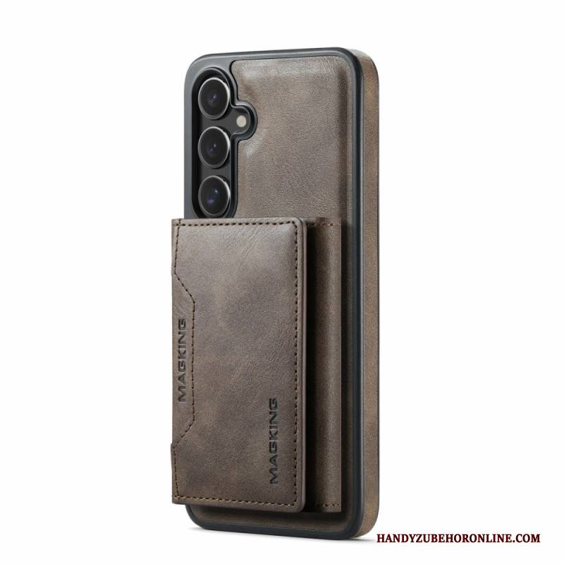 Hülle Samsung Galaxy S25 Fe Magsafe-kompatibles Abnehmbares Magking Portemonnaie