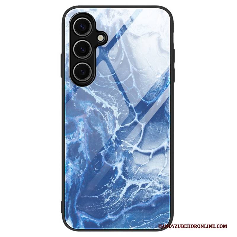 Hülle Samsung Galaxy S25 Plus 5g Gehärtetes Glas Mit Marmor