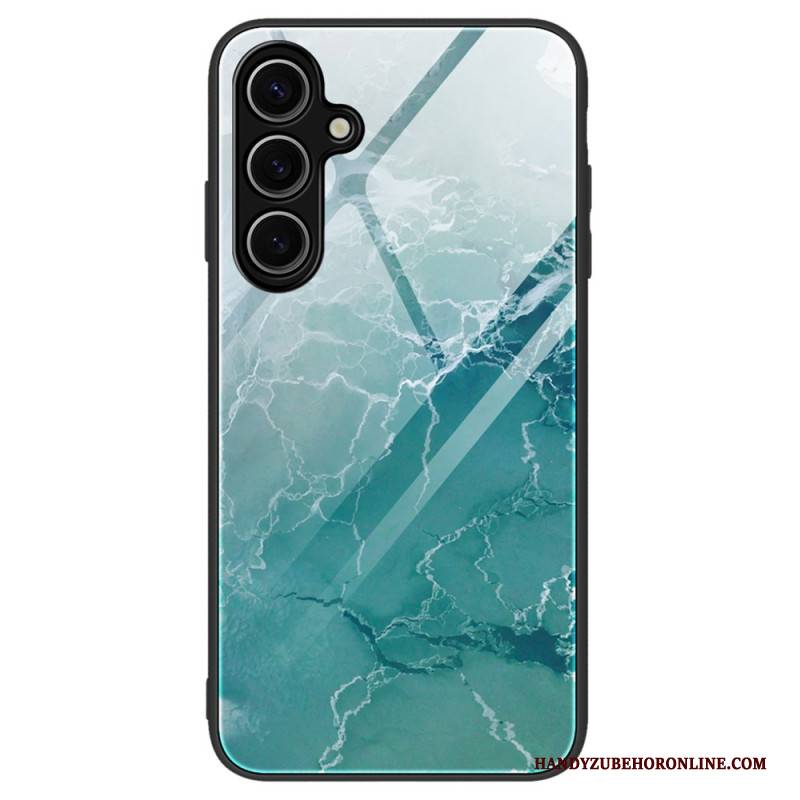 Hülle Samsung Galaxy S25 Plus 5g Gehärtetes Glas Mit Marmor