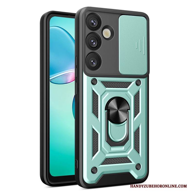 Hülle Samsung Galaxy S25 Plus 5g Handyhülle Drehbarer Halter Und Objektivschutz