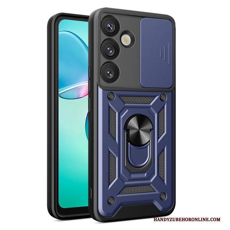 Hülle Samsung Galaxy S25 Plus 5g Handyhülle Drehbarer Halter Und Objektivschutz
