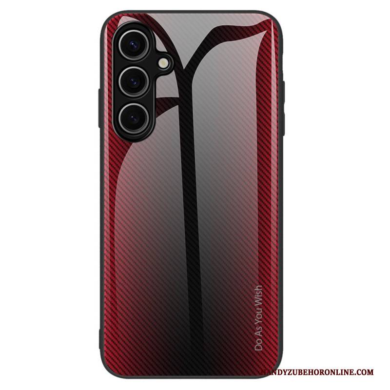 Hülle Samsung Galaxy S25 Plus 5g Handyhülle Gehärtetes Glas Mit Kohlefaser