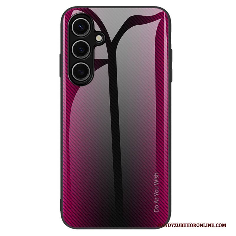 Hülle Samsung Galaxy S25 Plus 5g Handyhülle Gehärtetes Glas Mit Kohlefaser