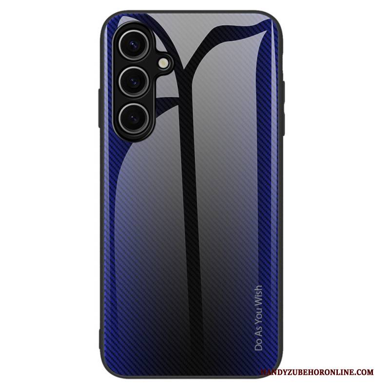 Hülle Samsung Galaxy S25 Plus 5g Handyhülle Gehärtetes Glas Mit Kohlefaser