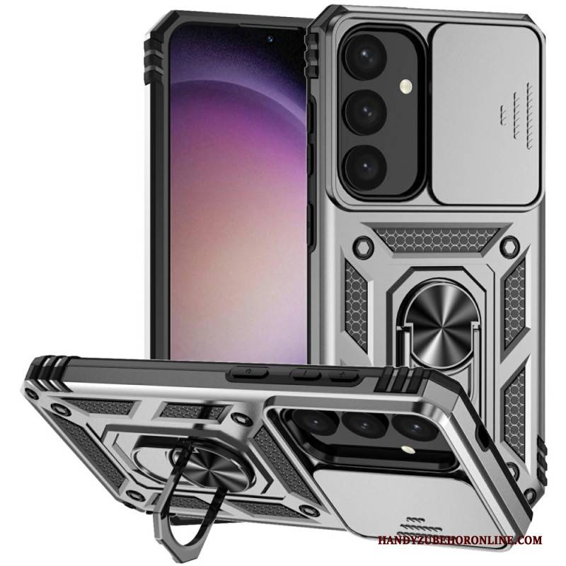 Hülle Samsung Galaxy S25 Plus 5g Klassischer Ringhalter Und Linsenschutz