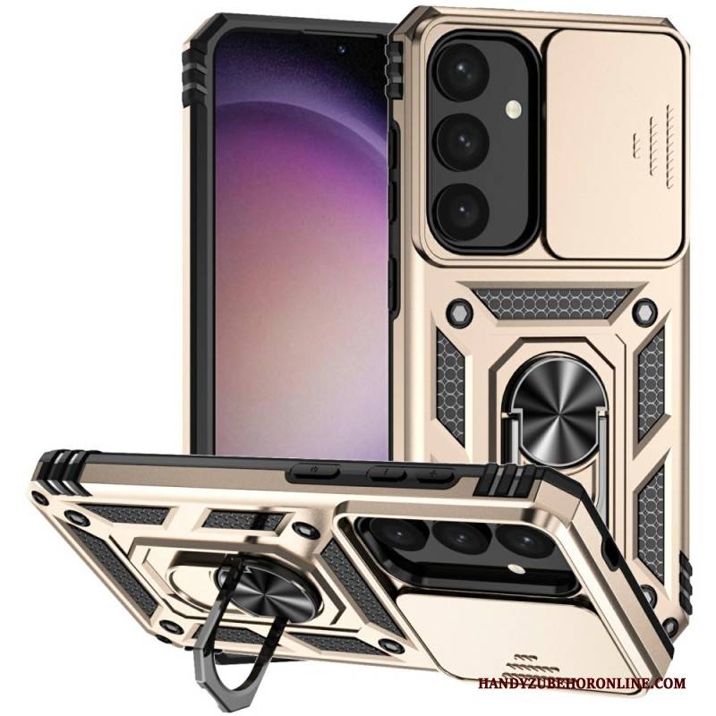 Hülle Samsung Galaxy S25 Plus 5g Klassischer Ringhalter Und Linsenschutz