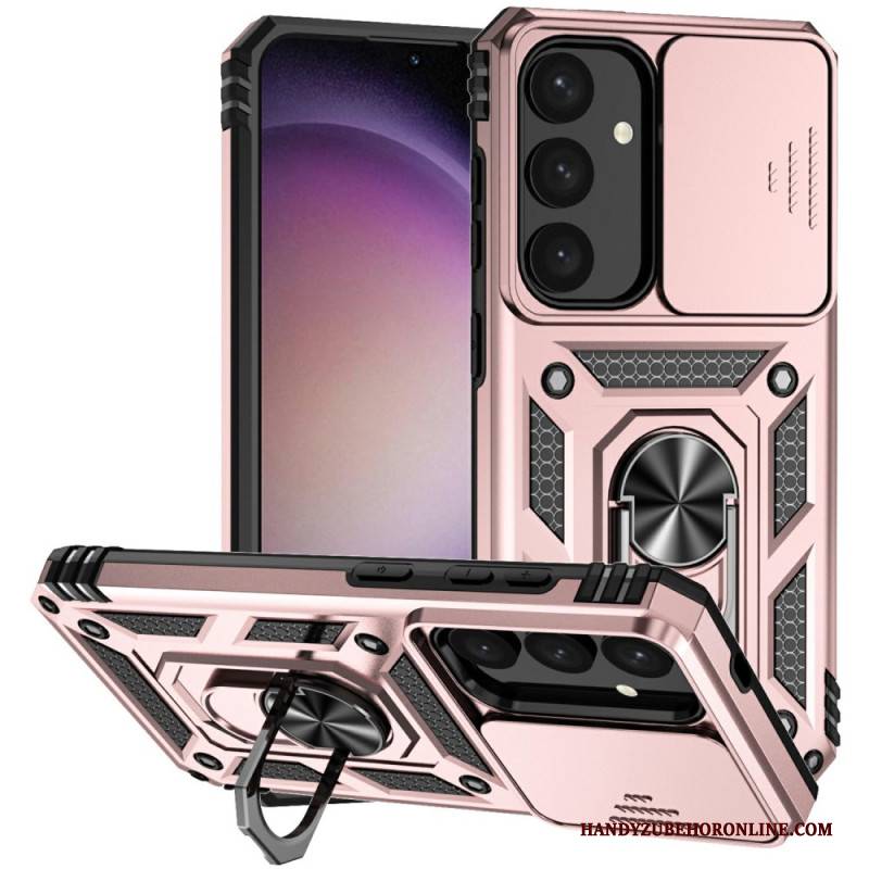 Hülle Samsung Galaxy S25 Plus 5g Klassischer Ringhalter Und Linsenschutz