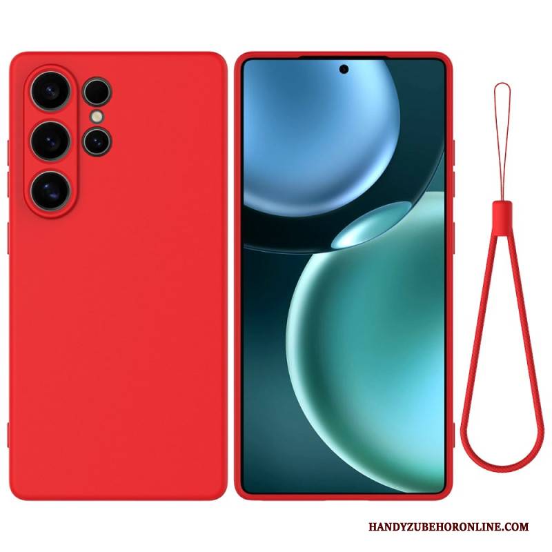 Hülle Samsung Galaxy S25 Ultra 5g Flüssigsilikonarmband