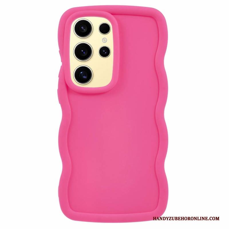 Hülle Samsung Galaxy S25 Ultra 5g Geriffeltes Silikon