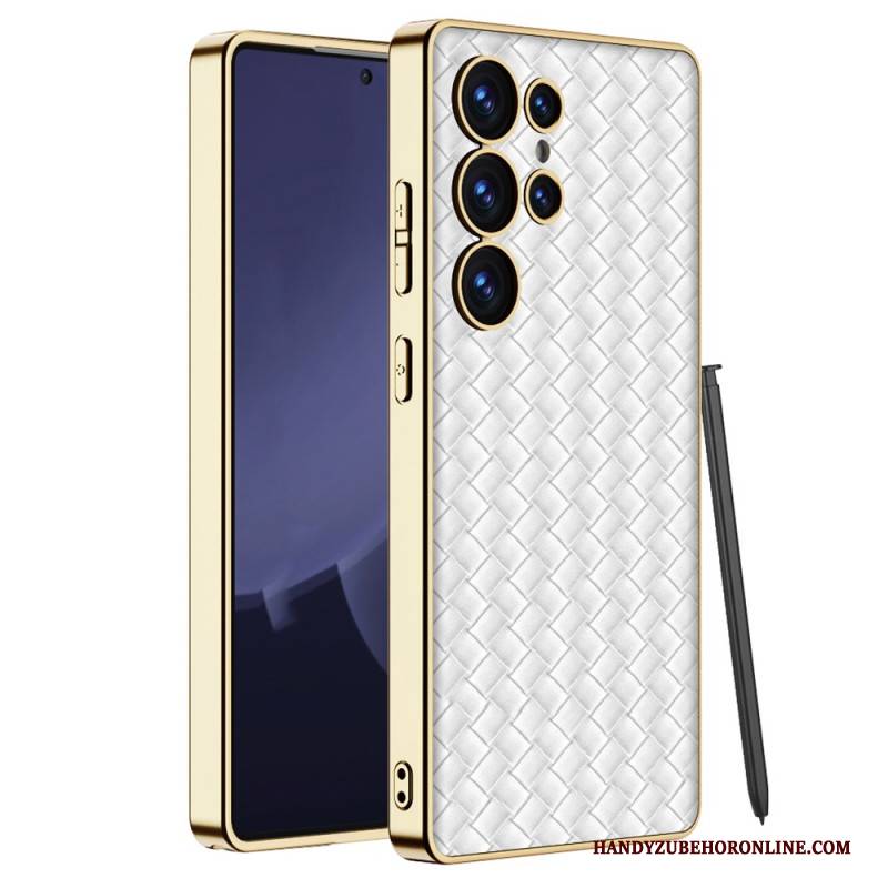 Hülle Samsung Galaxy S25 Ultra 5g Gewebte Struktur