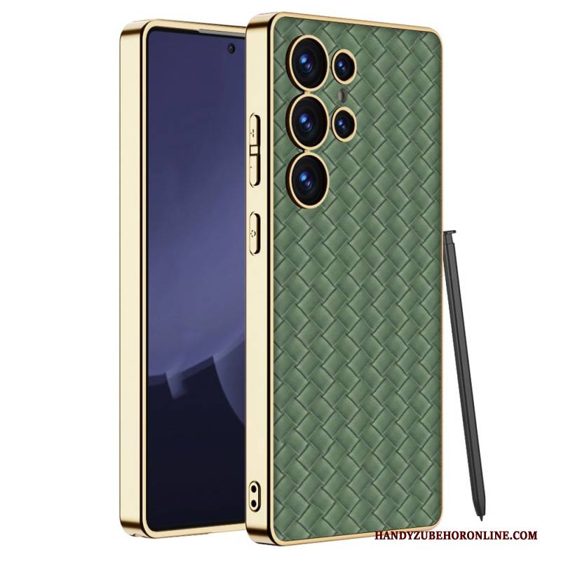 Hülle Samsung Galaxy S25 Ultra 5g Gewebte Struktur