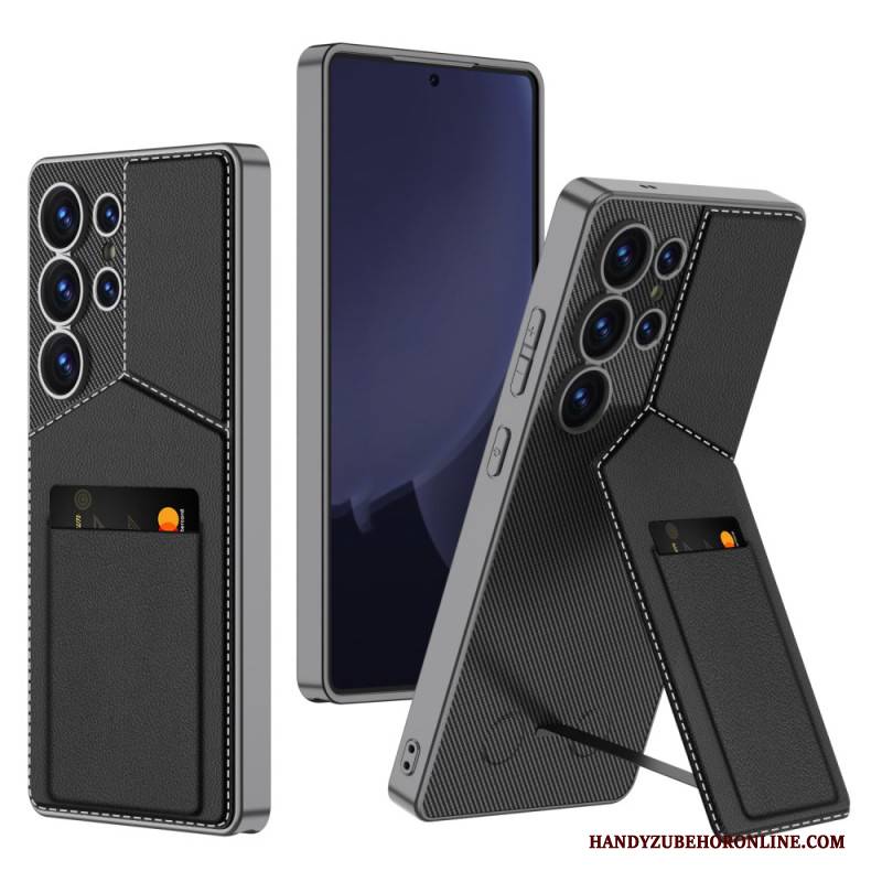 Hülle Samsung Galaxy S25 Ultra 5g Gkk-kartenhalter Mit Integriertem Ständer