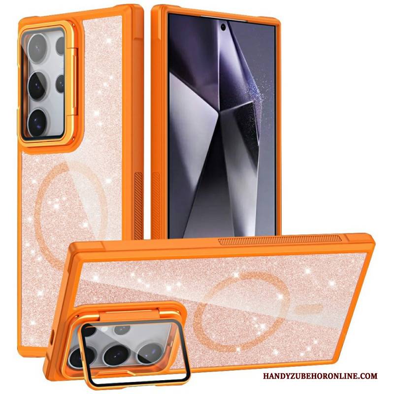 Hülle Samsung Galaxy S25 Ultra 5g Glitzer Mit Integriertem Ständer