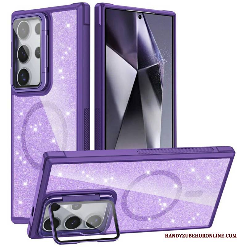 Hülle Samsung Galaxy S25 Ultra 5g Glitzer Mit Integriertem Ständer