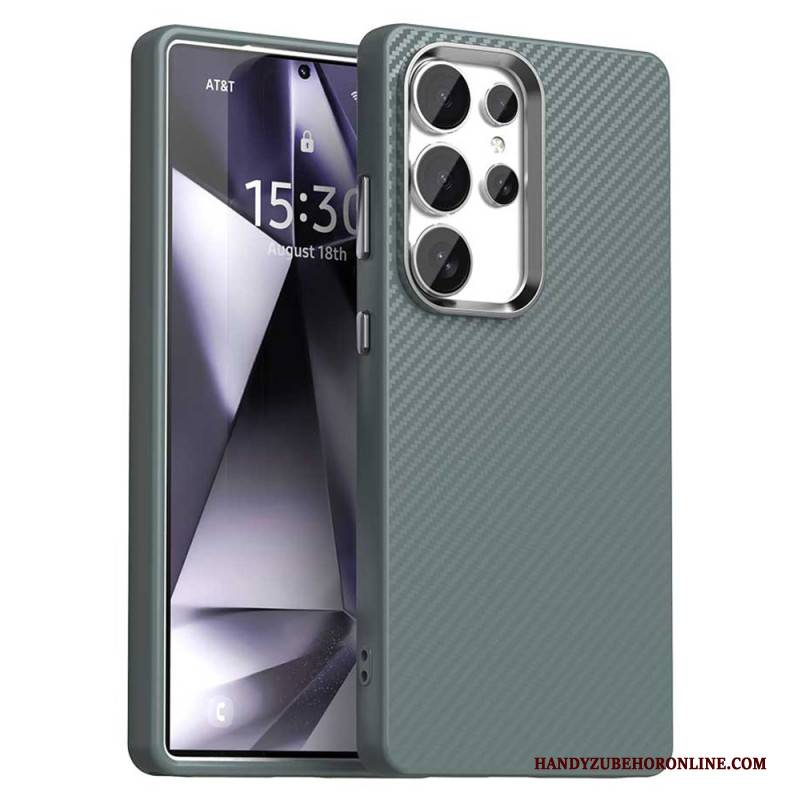 Hülle Samsung Galaxy S25 Ultra 5g Handyhülle Carbonfaser-textur