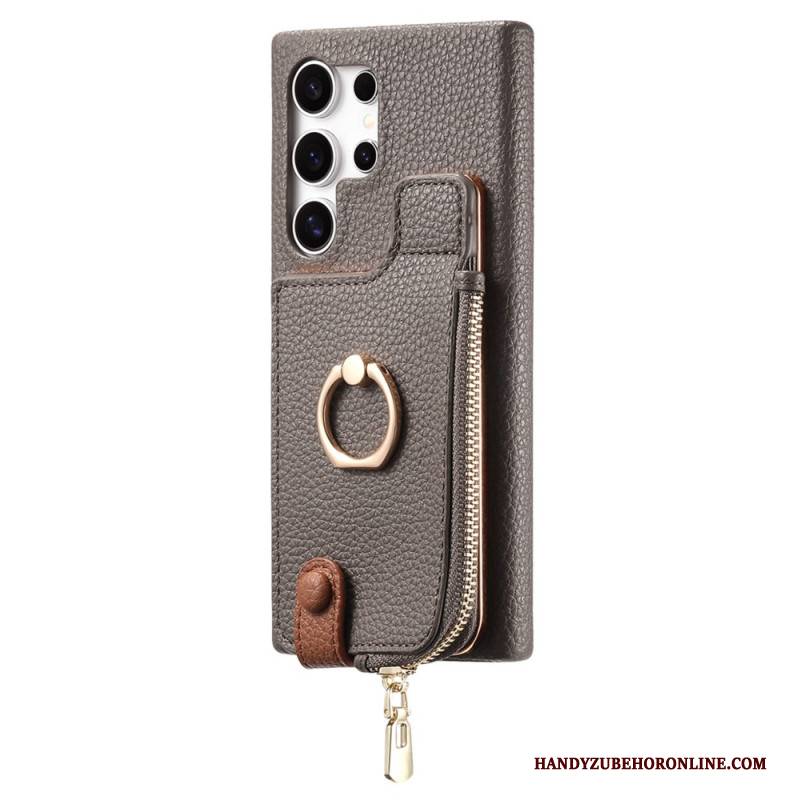 Hülle Samsung Galaxy S25 Ultra 5g Handyhülle Geldbörse Aus Kunstleder