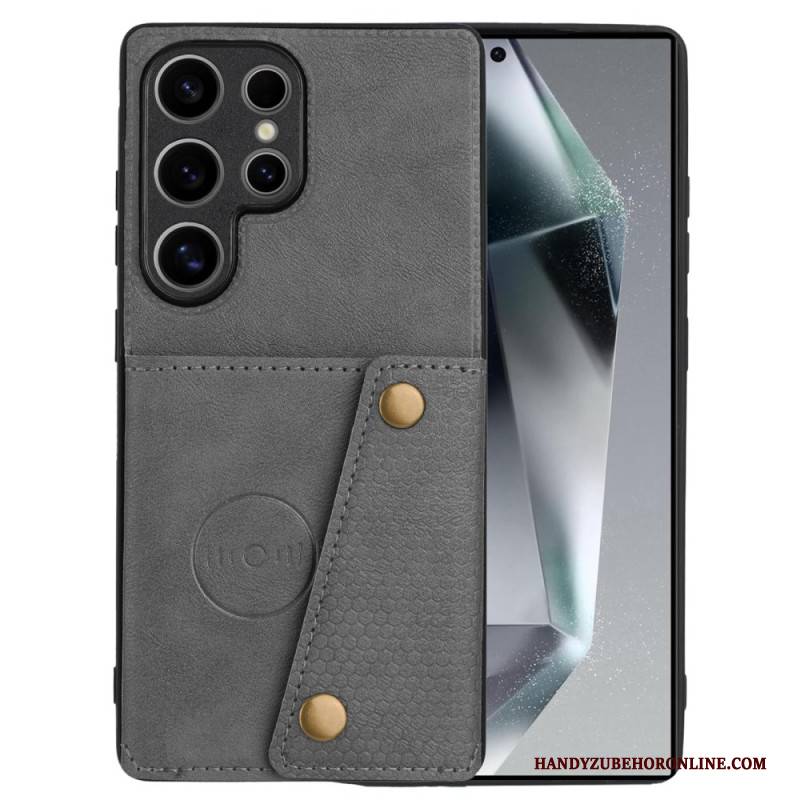 Hülle Samsung Galaxy S25 Ultra 5g Handyhülle Kartenhalter Im Retro-stil