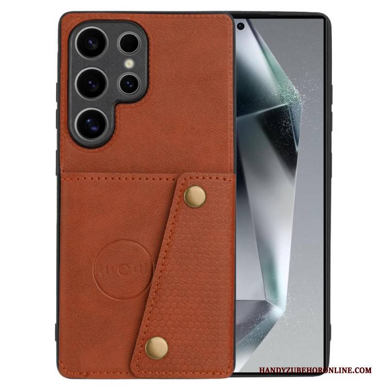 Hülle Samsung Galaxy S25 Ultra 5g Handyhülle Kartenhalter Im Retro-stil