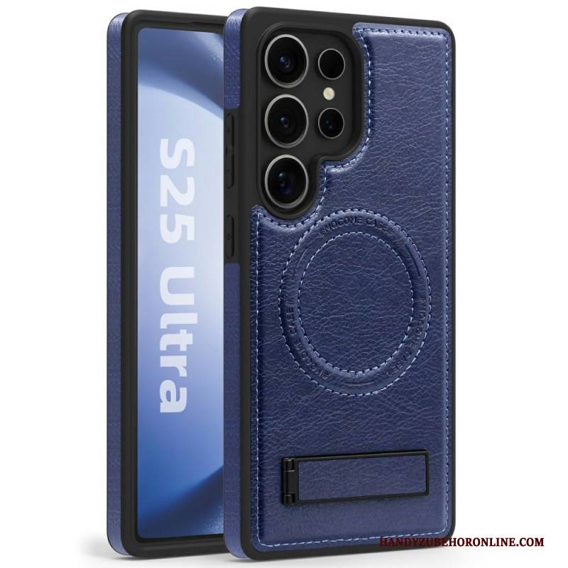Hülle Samsung Galaxy S25 Ultra 5g Handyhülle Lederoptik Kompatibel Mit Magsafe